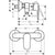Hansgrohe Vernis Blend Single Lever Shower Mixer For Exposed Installation with 2 Flow Rates - Chrome - Unbeatable Bathrooms