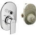 Hansgrohe Vernis Shape Bath Mixer Set For Concealed Installation - Chrome - Unbeatable Bathrooms