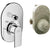 Hansgrohe Vernis Shape Bath Mixer Set For Concealed Installation - Chrome - Unbeatable Bathrooms