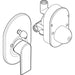 Hansgrohe Vernis Shape Bath Mixer Set For Concealed Installation - Chrome - Unbeatable Bathrooms