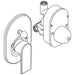 Hansgrohe Vernis Shape Bath Mixer Set For Concealed Installation - Chrome - Unbeatable Bathrooms