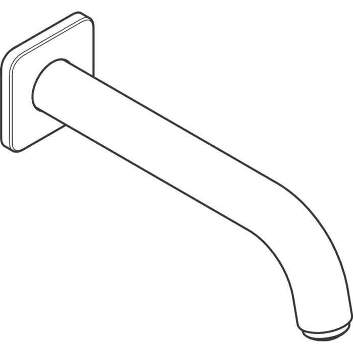 Hansgrohe Vernis Shape Bath Spout - Unbeatable Bathrooms