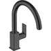 Hansgrohe Vernis Shape M35 Single Lever Kitchen Mixer 210 with Swivel Spout - Unbeatable Bathrooms