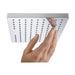 Hansgrohe Vernis Shape Overhead Shower 230 1Jet Ecosmart+ - Chrome - Unbeatable Bathrooms
