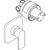 Hansgrohe Vernis Shape Shower Mixer Set For Concealed Installation - Chrome - Unbeatable Bathrooms