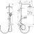 Hansgrohe Vernis Shape Showerpipe 230 1Jet Ecosmart Reno - Unbeatable Bathrooms