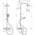 Hansgrohe Vernis Shape Showerpipe 230 1Jet Ecosmart with Bath Thermostat - Chrome - Unbeatable Bathrooms