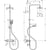 Hansgrohe Vernis Shape Showerpipe 230 1Jet with Thermostat - Unbeatable Bathrooms
