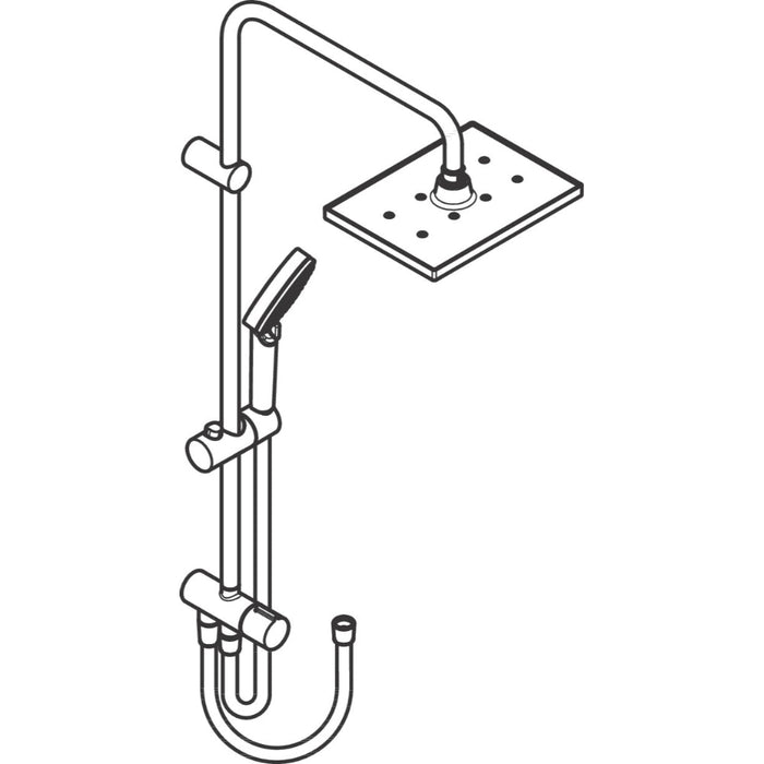 Hansgrohe Vernis Shape Showerpipe 230 1Jet Reno - Unbeatable Bathrooms