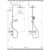 Hansgrohe Vernis Shape Showerpipe 240 1Jet Ecosmart with Thermostat - Matt Black - Unbeatable Bathrooms