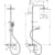 Hansgrohe Vernis Shape Showerpipe 240 1Jet with Bath Thermostat - Matt Black - Unbeatable Bathrooms