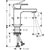 Hansgrohe Vernis Shape Single Lever Basin Mixer 100 with Metal Pop-Up Waste Set - Chrome - Unbeatable Bathrooms
