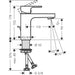 Hansgrohe Vernis Shape Single Lever Basin Mixer 100 Coolstart with Pop-Up Waste Set - Unbeatable Bathrooms