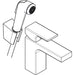 Hansgrohe Vernis Shape Single Lever Basin Mixer 100 with Bidet Spray and Shower Hose 160 cm - Chrome - Unbeatable Bathrooms