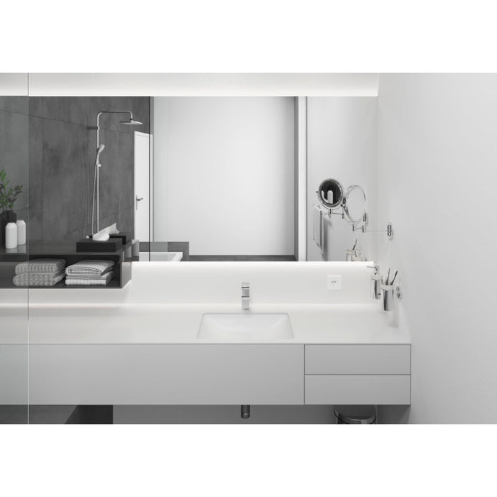 Hansgrohe Vernis Shape Single Lever Basin Mixer 100 Without Waste Set - Unbeatable Bathrooms