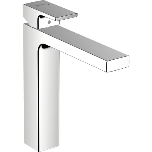 Hansgrohe Vernis Shape Single Lever Basin Mixer 190 with Metal Pop-Up Waste Set - Chrome - Unbeatable Bathrooms