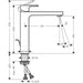 Hansgrohe Vernis Shape Single Lever Basin Mixer 190 with Pop-Up Waste Set - Unbeatable Bathrooms