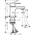 Hansgrohe Vernis Shape Single Lever Basin Mixer 70 Without Waste Set - Unbeatable Bathrooms