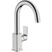 Hansgrohe Vernis Shape Single Lever Basin Mixer with Swivel Spout and Pop-Up Waste Set - Chrome - Unbeatable Bathrooms