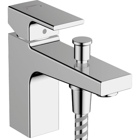 Hansgrohe Vernis Shape Single Lever Bath and Shower Mixer Monotrou with 2 Flow Rates - Chrome - Unbeatable Bathrooms