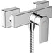 Hansgrohe Vernis Shape Single Lever Shower Mixer For Exposed Installation with 2 Flow Rates - Chrome - Unbeatable Bathrooms