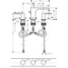 Hansgrohe Vivenis 3-Hole Basin Mixer 90 with Pop-Up Waste Set - Unbeatable Bathrooms