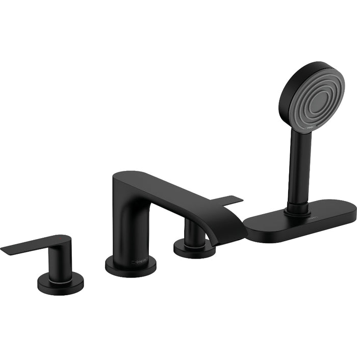 Hansgrohe Vivenis 4-Hole Rim Mounted Bath Mixer with Sbox - Unbeatable Bathrooms