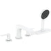 Hansgrohe Vivenis 4-Hole Rim Mounted Bath Mixer with Sbox - Unbeatable Bathrooms