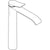Hansgrohe Vivenis Single Lever Basin Mixer 250 For Washbowls with Pop-Up Waste Set - Unbeatable Bathrooms