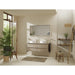 Hansgrohe Xarita E Mirror with Led Lights 1400/50 Ir Sensor - Matt White - Unbeatable Bathrooms