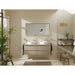 Hansgrohe Xarita E Mirror with Led Lights 1400/50 Ir Sensor - Matt White - Unbeatable Bathrooms