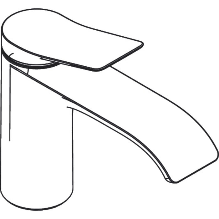 Hansgrohe Vivenis Single Lever Basin Mixer 80 with Pop-Up Waste Set - Unbeatable Bathrooms