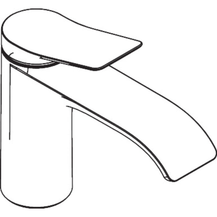 Hansgrohe Vivenis Single Lever Basin Mixer 80 Without Waste Set - Unbeatable Bathrooms