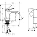 Hansgrohe Vivenis Single Lever Basin Mixer 80 Coolstart Without Waste Set - Unbeatable Bathrooms