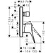 Hansgrohe Vivenis Single Lever Bath Mixer For Concealed Installation with Integrated Security Combination According to EN1717 - Unbeatable Bathrooms