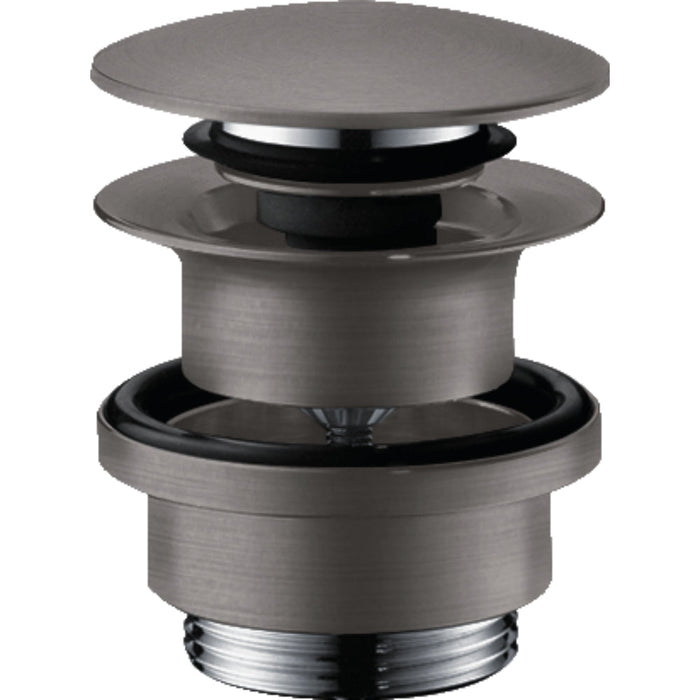 Hansgrohe Waste Set Brass Push-Open For Basin and Bidet Mixers - Unbeatable Bathrooms