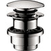 Hansgrohe Waste Set Brass Push-Open For Basin and Bidet Mixers - Unbeatable Bathrooms
