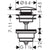 Hansgrohe Waste Set Brass Push-Open For Basin and Bidet Mixers - Unbeatable Bathrooms