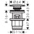 Hansgrohe Waste Set Plastic Push-Open For Basin and Bidet Mixers - Chrome - Unbeatable Bathrooms