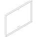 Hansgrohe Xarita E Mirror with Led Lights 1000/50 Capacitive Touch Sensor - Matt White - Unbeatable Bathrooms