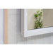 Hansgrohe Xarita E Mirror with Led Lights 500/50 Capacitive Touch Sensor - Matt White - Unbeatable Bathrooms