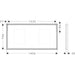 Hansgrohe Xarita E Mirror with Led Lights 1400/50 Ir Sensor - Matt White - Unbeatable Bathrooms
