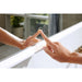 Hansgrohe Xarita E Mirror with Led Lights 1600/50 Capacitive Touch Sensor - Matt White - Unbeatable Bathrooms