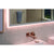Hansgrohe Xarita E Mirror with Led Lights 1600/50 Capacitive Touch Sensor - Matt White - Unbeatable Bathrooms