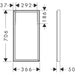 Hansgrohe Xarita E Mirror with Led Lights 360/50 Ir Sensor - Matt White - Unbeatable Bathrooms