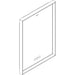 Hansgrohe Xarita E Mirror with Led Lights 500/50 Capacitive Touch Sensor - Matt White - Unbeatable Bathrooms