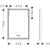 Hansgrohe Xarita E Mirror with Led Lights 500/50 Capacitive Touch Sensor - Matt White - Unbeatable Bathrooms