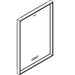 Hansgrohe Xarita E Mirror with Led Lights 500/50 Capacitive Touch Sensor - Matt White - Unbeatable Bathrooms