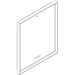 Hansgrohe Xarita E Mirror with Led Lights 600/50 Capacitive Touch Sensor - Matt White - Unbeatable Bathrooms