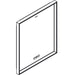Hansgrohe Xarita E Mirror with Led Lights 600/50 Capacitive Touch Sensor - Matt White - Unbeatable Bathrooms